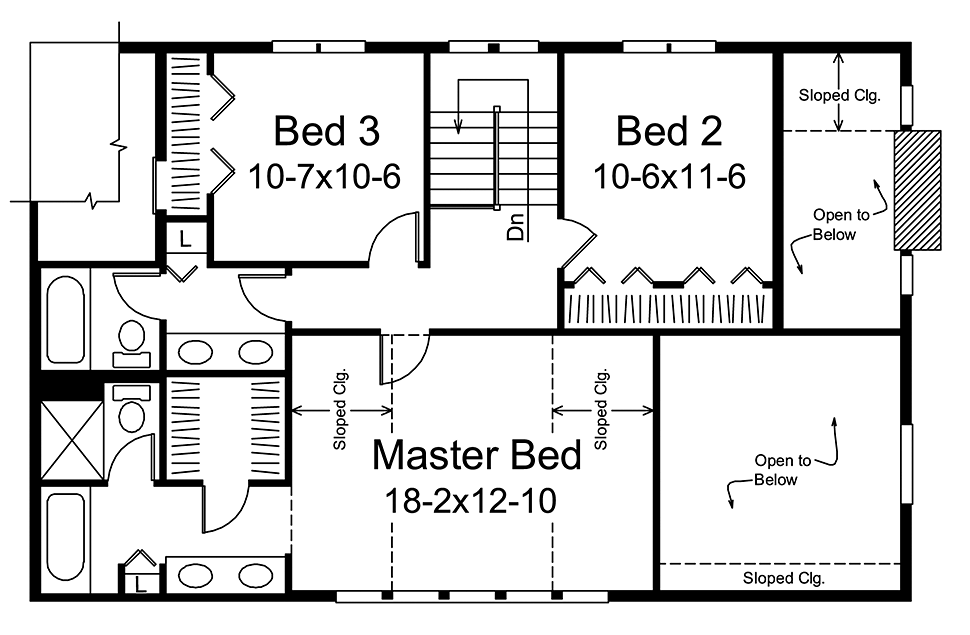 Bungalow Country Level Two of Plan 97224