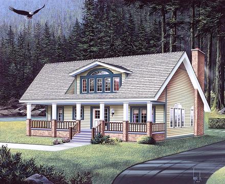 House Plan 97224 Elevation