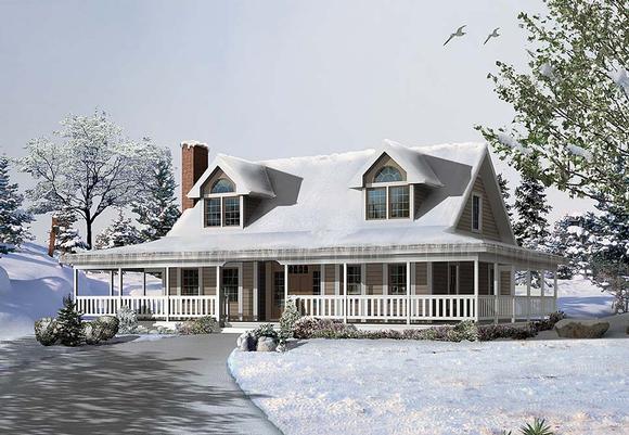 House Plan 97225 Elevation