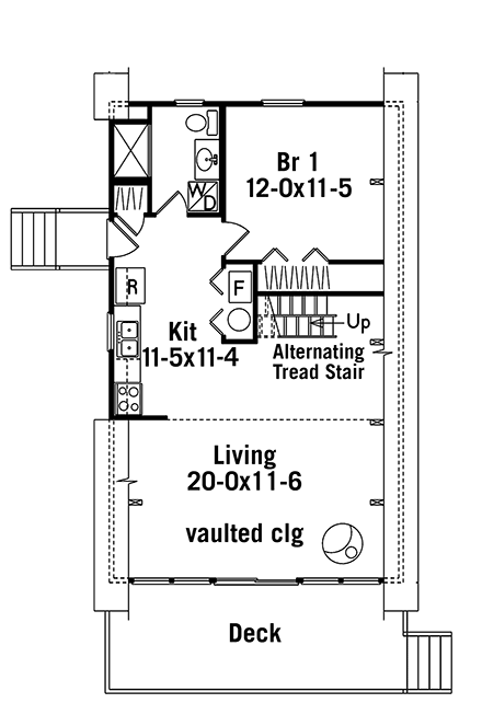 House Plan 97236 First Level Plan