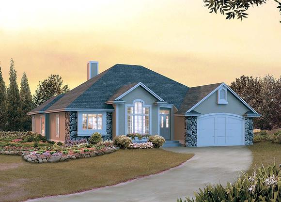 House Plan 97257 Elevation