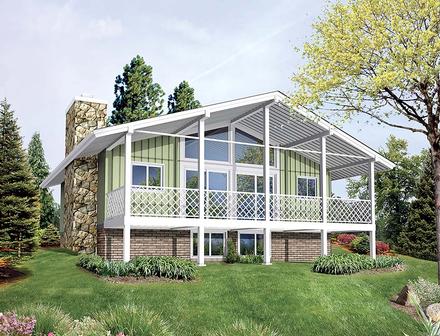 Bungalow Contemporary Country Traditional Elevation of Plan 97259