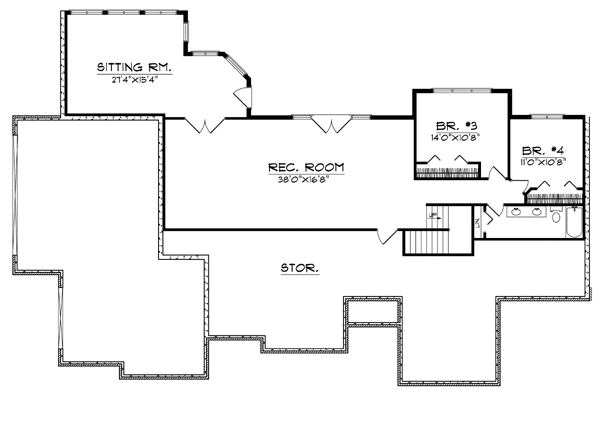 European Lower Level of Plan 97328