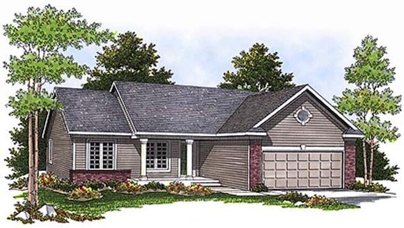 House Plan 97334 Elevation