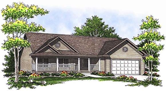 House Plan 97339 Elevation