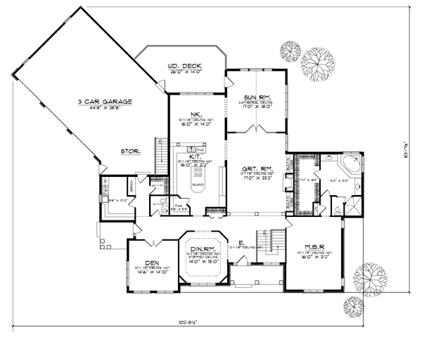 Traditional Level One of Plan 97354