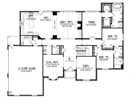 First Level Plan