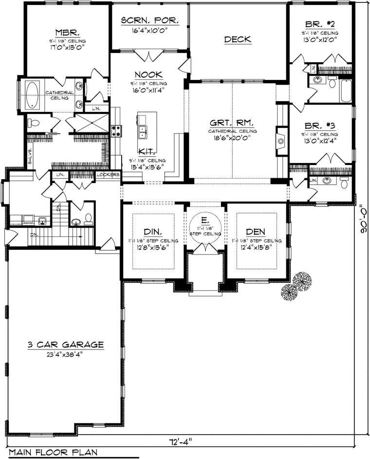 Ranch Level One of Plan 97375