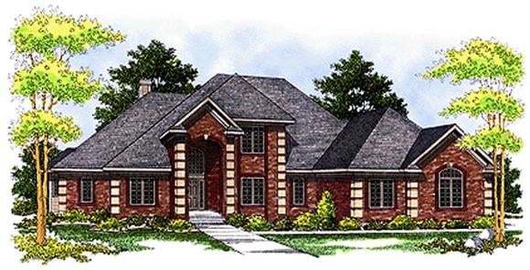 House Plan 97378 Elevation