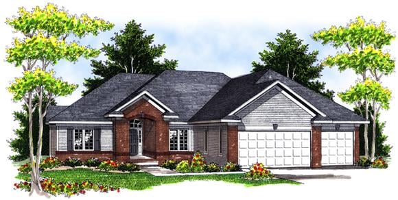 House Plan 97388 Elevation