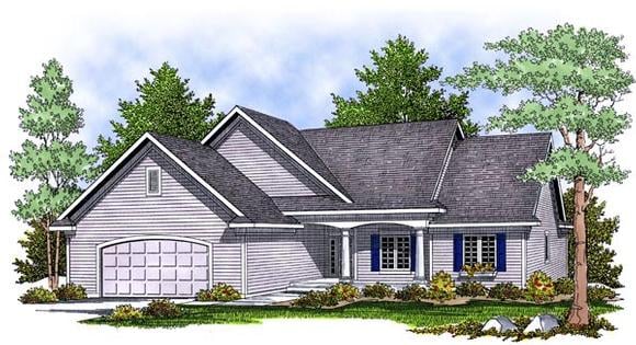 House Plan 97395 Elevation