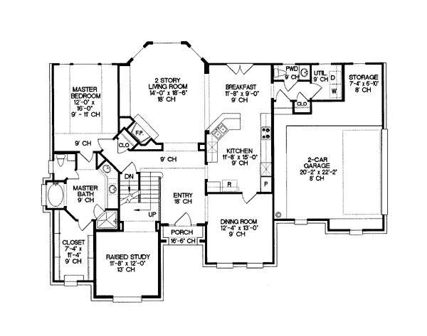 Tudor Level One of Plan 97484