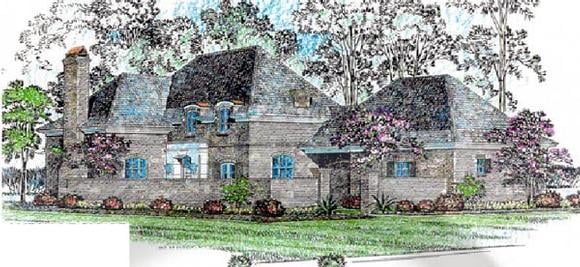 House Plan 97512 Elevation