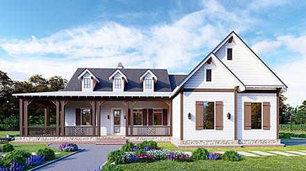 House Plan 97606 Elevation