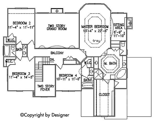 Southern Traditional Level Two of Plan 97616