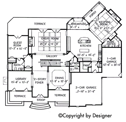 First Level Plan