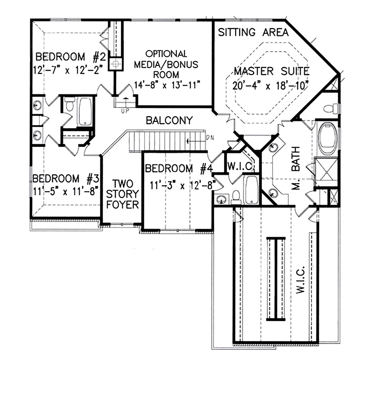 House Plan 97627 Level Two