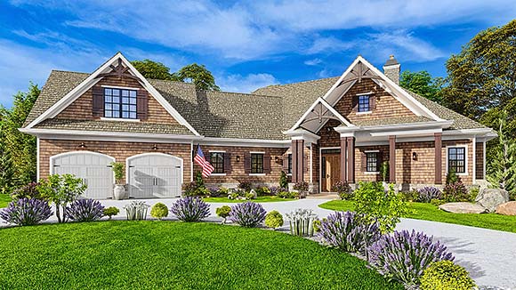 House Plan 97639 Elevation