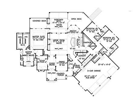 First Level Plan