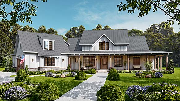 House Plan 97650 Elevation