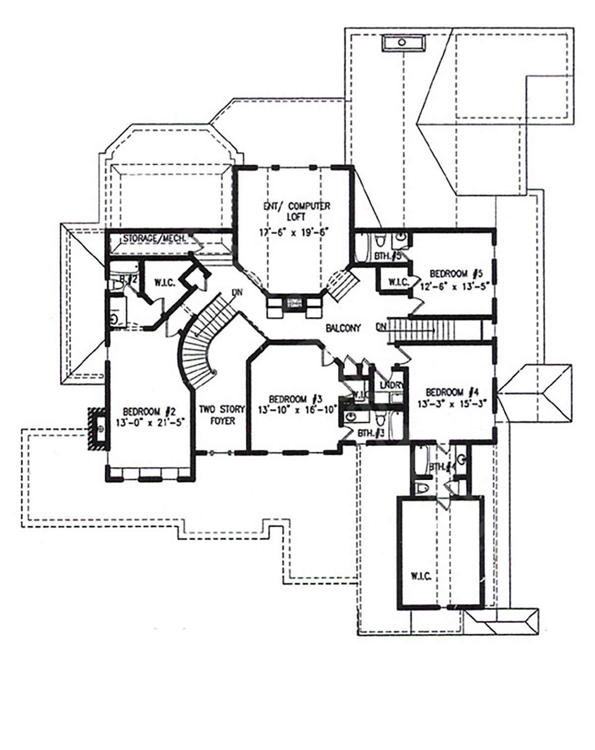 House Plan 97688 Level Two