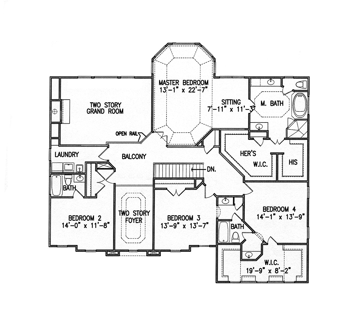 House Plan 97698 Level Two