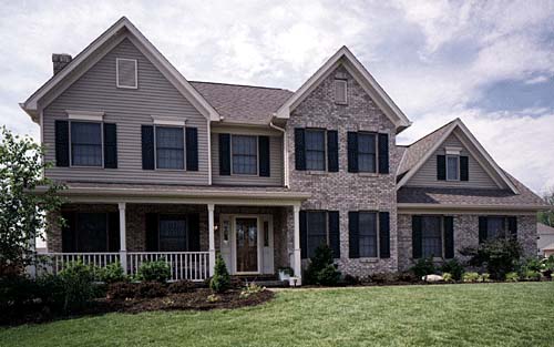 Country Plan with 1866 Sq. Ft., 4 Bedrooms, 3 Bathrooms, 2 Car Garage Picture 4