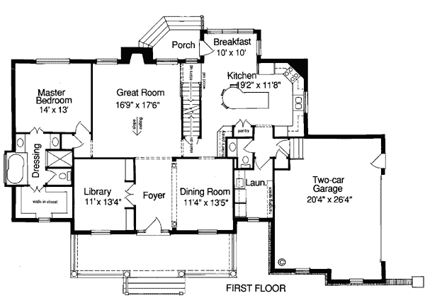 Cape Cod Country Level One of Plan 97709