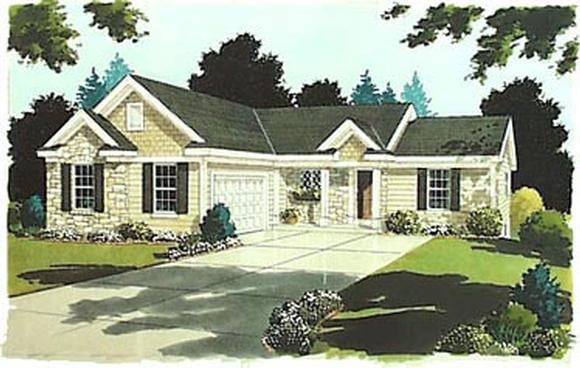 House Plan 97731 Elevation