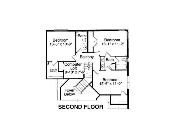 Colonial European Level Two of Plan 97735