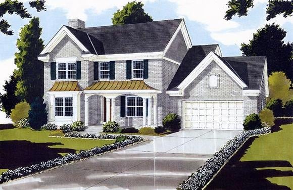 House Plan 97739 Elevation