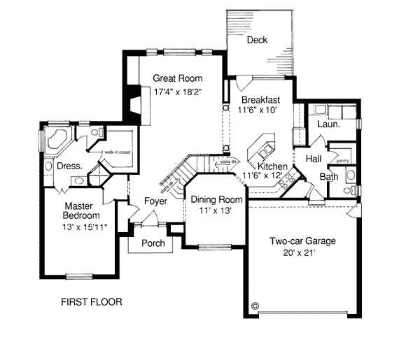 Traditional Level One of Plan 97744