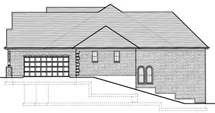 Traditional Plan with 4517 Sq. Ft., 3 Bedrooms, 4 Bathrooms, 2 Car Garage Picture 5