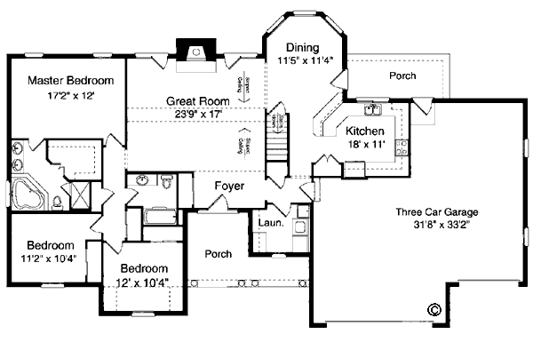 Traditional Level One of Plan 97757