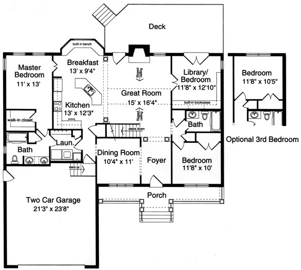 Cape Cod Country Level One of Plan 97769