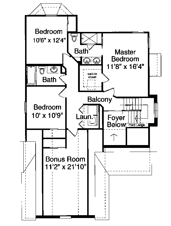 Bungalow Level Two of Plan 97773