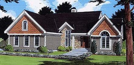 Bungalow Elevation of Plan 97778