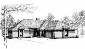 Traditional Elevation of Plan 97826