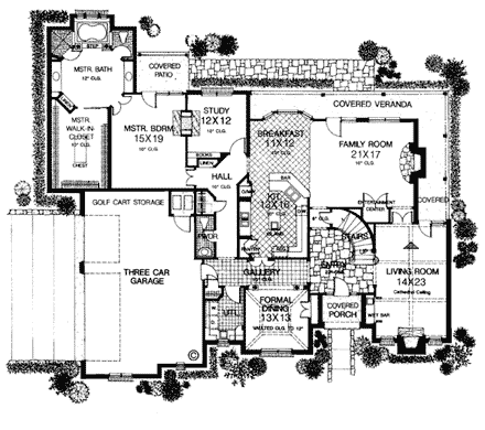 First Level Plan