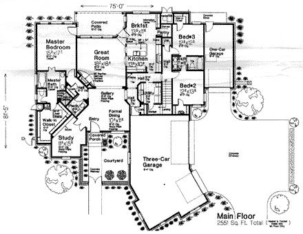 First Level Plan