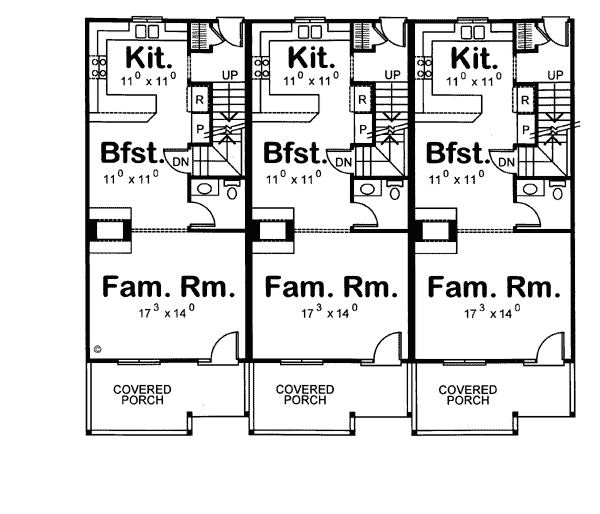 Bungalow Country Level One of Plan 97928
