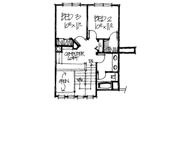 Bungalow Country Level Two of Plan 97935