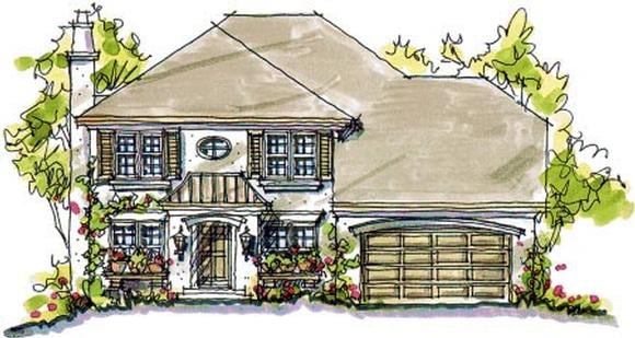 House Plan 97938 Elevation