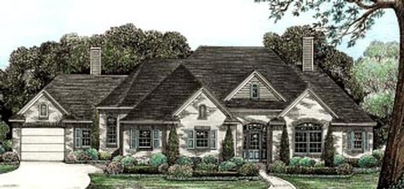 House Plan 97945 Elevation