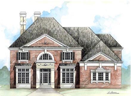 House Plan 98228 Elevation