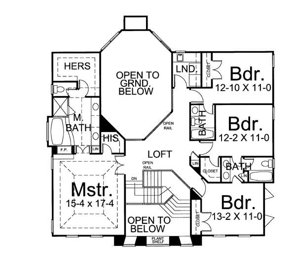 Colonial Level Two of Plan 98250