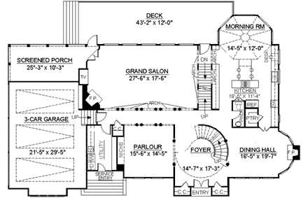 First Level Plan