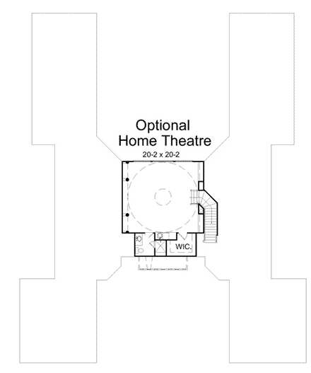 House Plan 98293 Second Level Plan