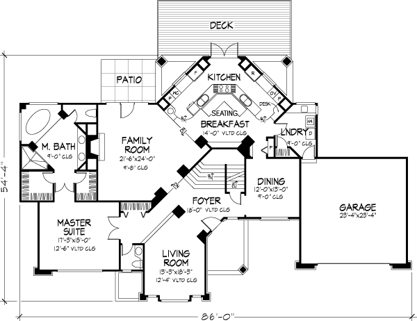 Traditional Level One of Plan 98306