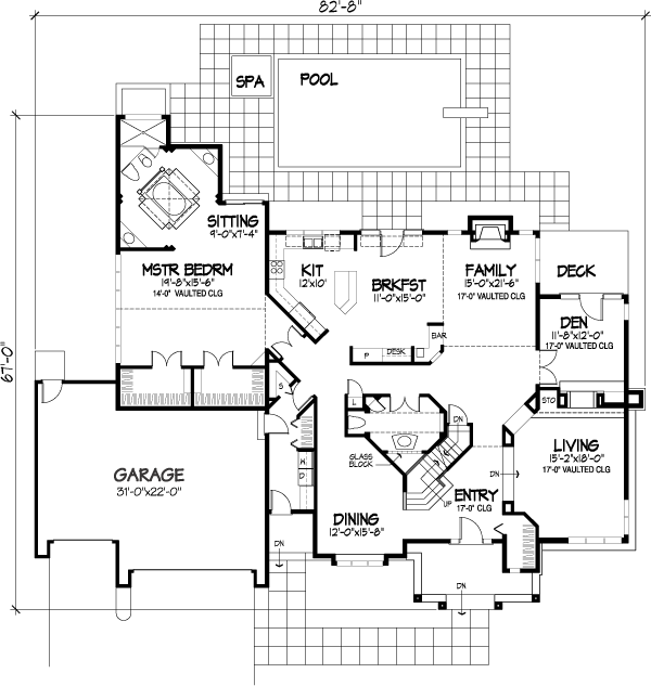 Traditional Level One of Plan 98308